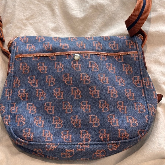 Dooney and Bourke Logo Canvas Messenger Bag - Crossbody - Picture 7 of 12